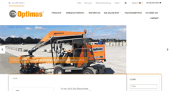 Desktop Screenshot of optimas.de